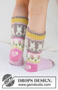 Dancing Bunny Socks