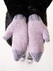Two Color Mittens
