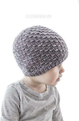 Elm Grain Stitch Hat