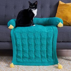 Circle Stitch Sofa Saver Pet Blanket