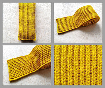 Fisherman's Rib Scarf