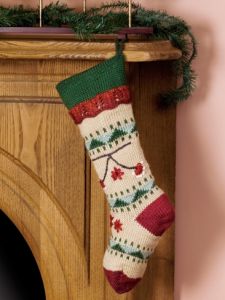 Folkways Christmas Stocking