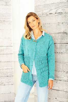 Knitting Patterns Galore - Cardigan and Snood