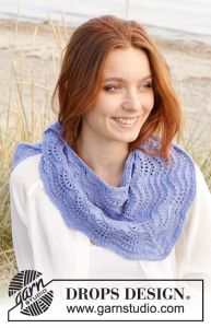 Lavender Waves Shawl