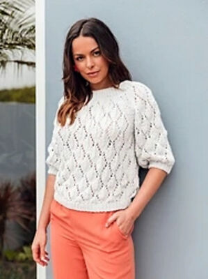 Lacy Leaves Pullover