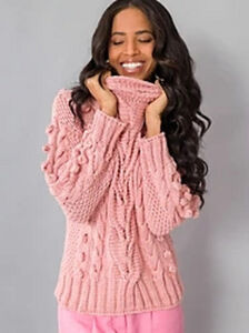 Knitting Patterns Galore - Turtleneck: 86 Free Patterns