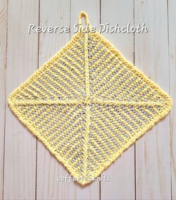 Reverse Side Dishcloth