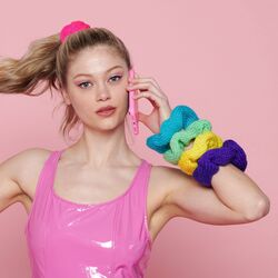 Color Burst Scrunchie