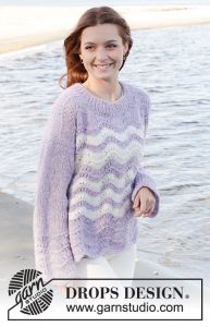 Lavender Lightning Sweater