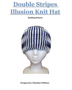 Double Stripes Illusion Hat