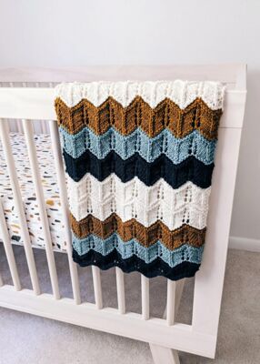 Chevron Baby Blanket