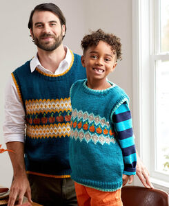 Knitting Patterns Galore - Baby >> Vests: 30 Free Patterns