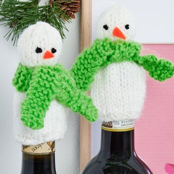 Snpwman Wine Toppers