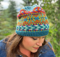 Kaleidoscope Harmony Hat