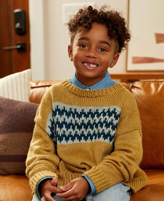 Kids Chevron Pullover