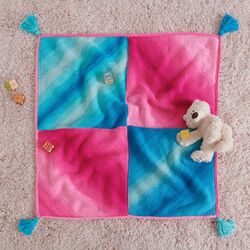 Ombre Panels Blanket