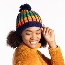 Knit Between the Lines Hat