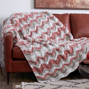 Forever Fleece Chevron Blanket