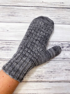 Mock Cable Mittens