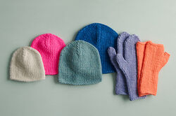 Easy Hat, Mittens and Hand Warmers