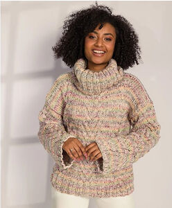 Pullover With Cables