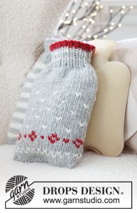 Christmas Sparkle Hot Bottle Cover