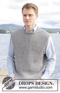 Knitting Patterns Galore - Urban Fog Vest