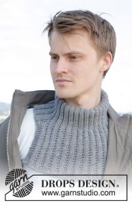 Knitting Patterns Galore - Rocky Trail Neck Warmer