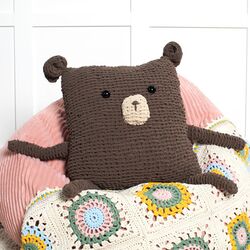 Square Bear Pillow
