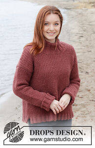 Rustic Berry Sweater