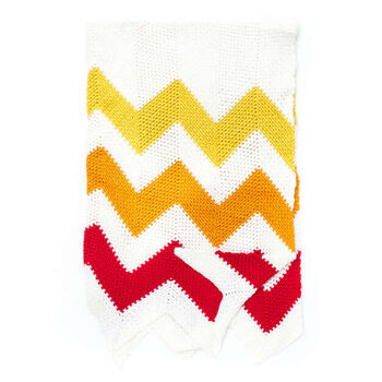 Zig-Zag Sunshine Blanket