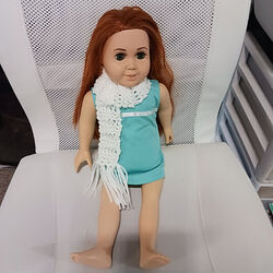 American Girl Sized Doll Scarf