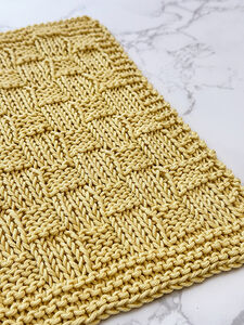 The Basketweave Dishcloth