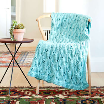 Leafy Green Afghan