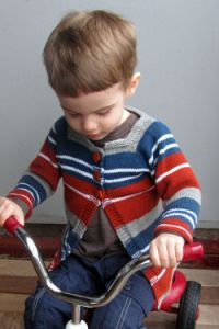 Baby and Toddler Striped Cardigan