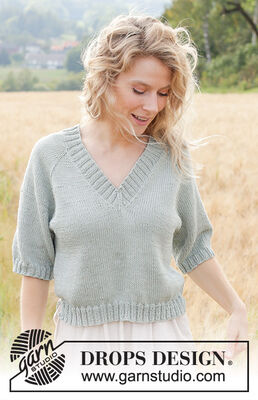 Spring Novel With V-neck