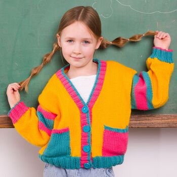 Bright Student Kids Cardigan