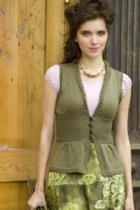 Antique Silk Vest