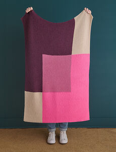 Color Study Blanket in Daily Wool