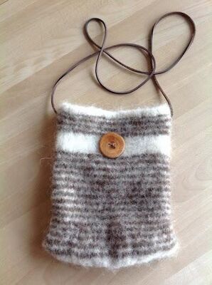Felted Shoulder Bag