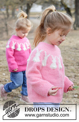 Bunny Bloom Sweater for Children