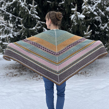 Raindrop Shawl