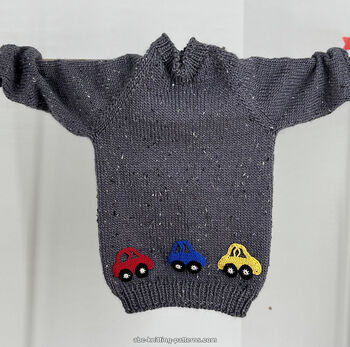 Child’s Seamless Raglan Sweater