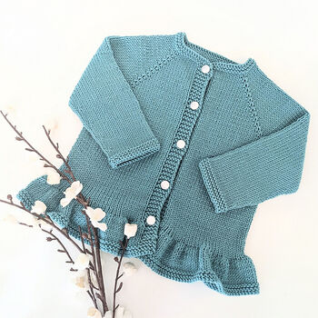 Sweet Ruffle Cardigan