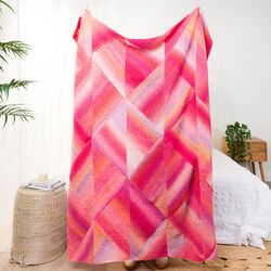 Patchwork Triangles Blanket