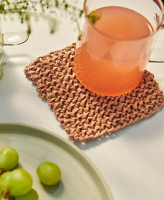 Spring Stitch Coaster Set