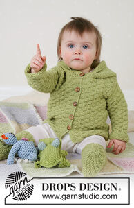 Green Leaf Cardigan, Jumpsuit and Socks