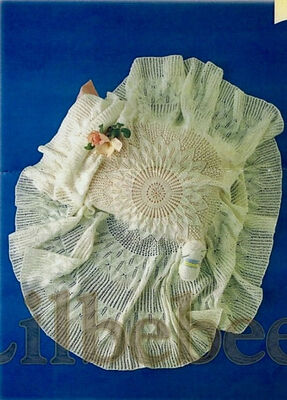 Circular Shawl in Traditional Lace