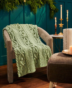 Polar Night Cable Blanket