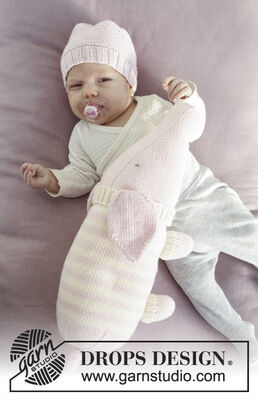 Sweet Betty Baby  Hat and Toy Piglet